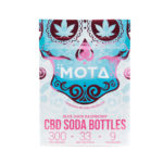 Mota CBD Blue Raspberry Soda Bottles
