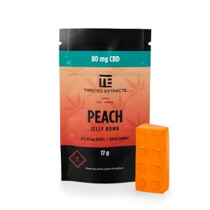 Twisted Extracts Peach Jelly Bomb CBD