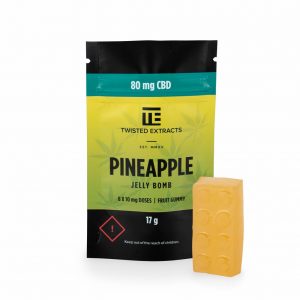 Twisted Extracts Pineapple Jelly Bomb CBD