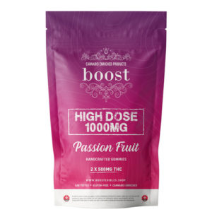 Passion Fruit 1000mg Boost Gummies