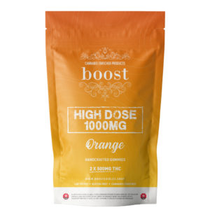 Orange 1000mg Boost Gummies