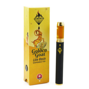 1G Diamond Live resin Concentrate Pen - Golden Goat Live Resin Pen