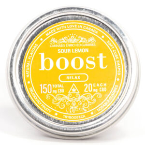 150mg Boost Sour Lemon CBD