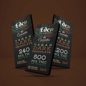 Eden Dark Chocolate Bar THC