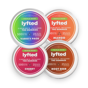 Lyfted THC Gummies 500mg
