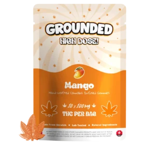 Grounded High Dose Leafs 10 leafs x 100mg per pouch