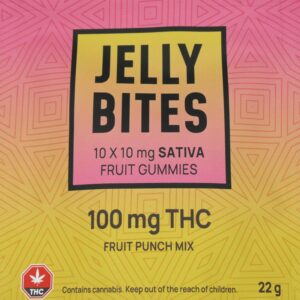 Jelly Bites THC Sativa 100mg Gummies