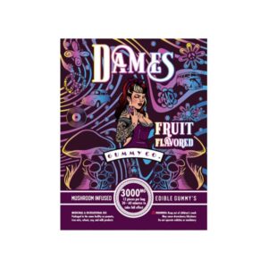 Dames Mushroom Infused Gummy 3000mg